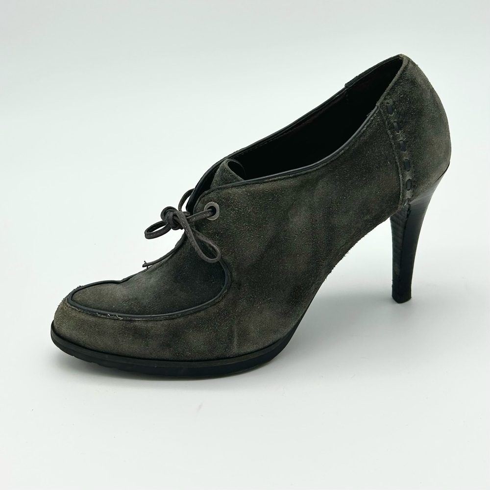 CIRCA JOAN & DAVID - Suede Gray High Heels